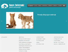 Tablet Screenshot of naszezwierzaki.net